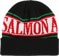 Salmon Arms Jacquard Toque Beanie - black