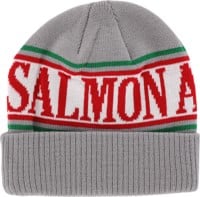 Salmon Arms Jacquard Toque Beanie - heather grey