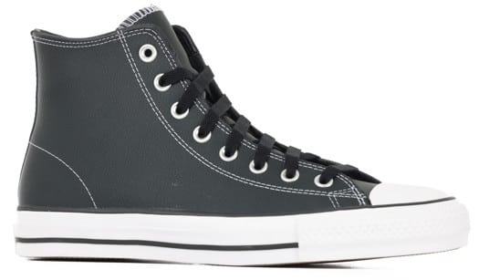 Converse Chuck Taylor All Star Pro High Skate Shoes - (leather) black/white/black - view large