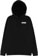 Krooked Mace II Hoodie - black/white - front