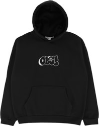 Obey Etch Extra Heavy Hoodie - black