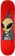 Alien Workshop Visitor 8.25 Skateboard Deck - red
