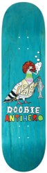 Anti-Hero Doobie Pro 8.25 Skateboard Deck - teal