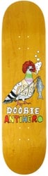 Anti-Hero Doobie Pro 8.25 Skateboard Deck - yellow