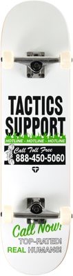 Tactics Support 8.0 Complete Skateboard - white - view large