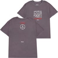RVCA Conflict T-Shirt - dark plum