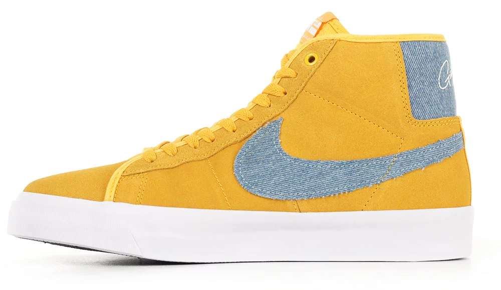 Nike SB Zoom Blazer Mid Pro GT University Gold Game Royal 9.5