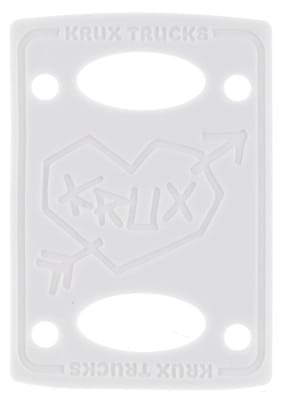 Krux Standard Skateboard Risers - white - view large