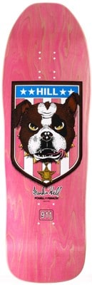 Powell Peralta Frankie Hill Bull Dog 10.0 Reissue Skateboard Deck - pink stain - view large