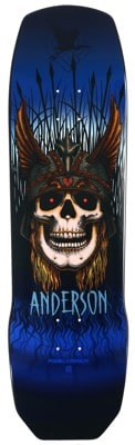 Powell Peralta Andy Anderson Heron Skull 9.13 Skateboard Deck - view large
