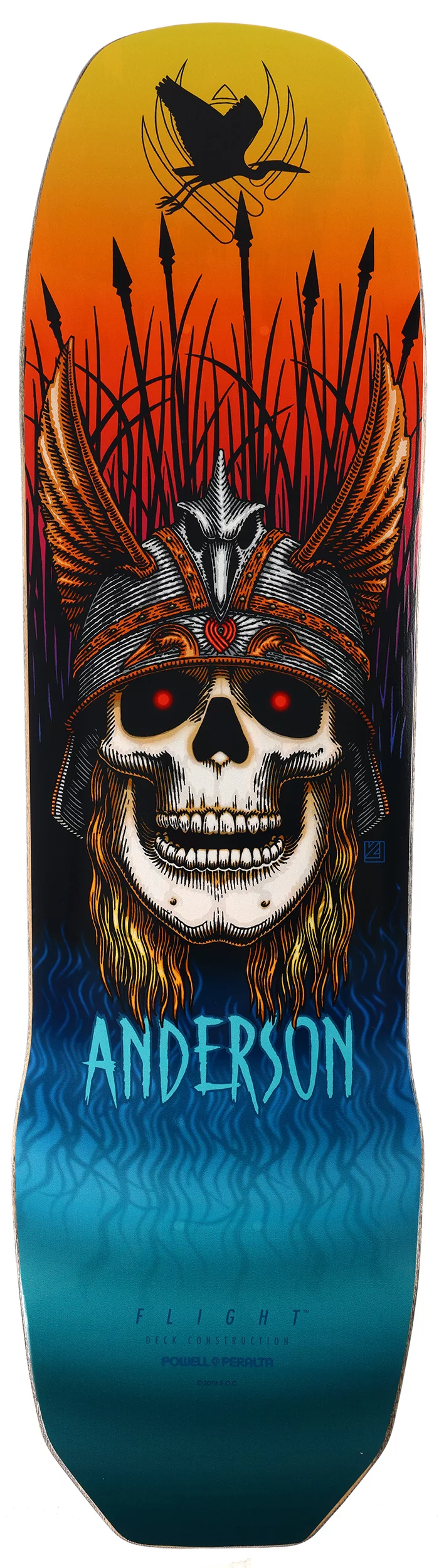 Powell Peralta Andy Anderson Heron Skull 8.45 Flight