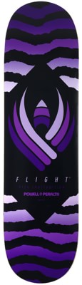 Powell Peralta Safari 8.5 Flight 244 Shape Skateboard Deck - purple - view large
