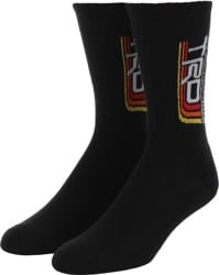 HUF HUF TRD Logo Sock - black