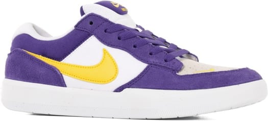 Nike SB Force 58 Skate Shoes - court purple/amarillo-white-white - view large