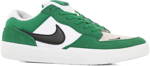 Nike SB Force 58 Skate Shoes - pine green/black-white-white - view large