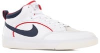 Nike SB Leo PRM Skate Shoes - white/midnight navy