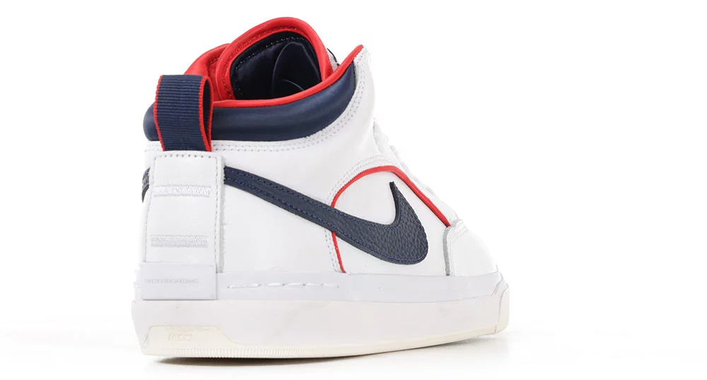 Nike SB Leo PRM Skate Shoes white midnight navy Tactics