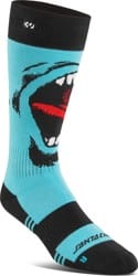 Thirtytwo Santa Cruz Snowboard Socks - blue