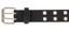Loosey Black Grommet Belt - black - detail