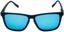 Dang Shades Recoil Polarized Sunglasses - black/ice blue polarized lens - front detail