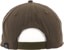 Toy Machine Sect Eye Unstructured Snapback Hat - chocolate - reverse