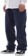 Hockey Double Knee Jeans - indigo - model