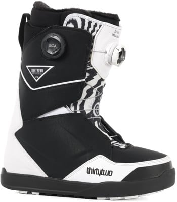 Thirtytwo Women's Lashed Double Boa Snowboard Boots 2024 - (melancon) black/white - view large