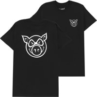 Pig F & B Head T-Shirt - black