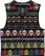 Volcom Skate Vitals Collin Provost Vest Jacket - black/multi - liner