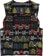 Volcom Skate Vitals Collin Provost Vest Jacket - black/multi - liner open