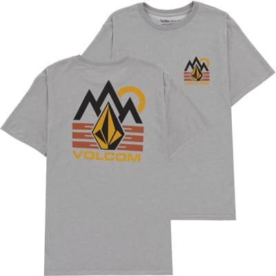 Volcom MTNSTONE Tech T-Shirt - heather grey - view large