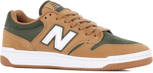New Balance Numeric 480 Skate Shoes - tan/green - view large