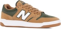 New Balance Numeric 480 Skate Shoes - tan/green