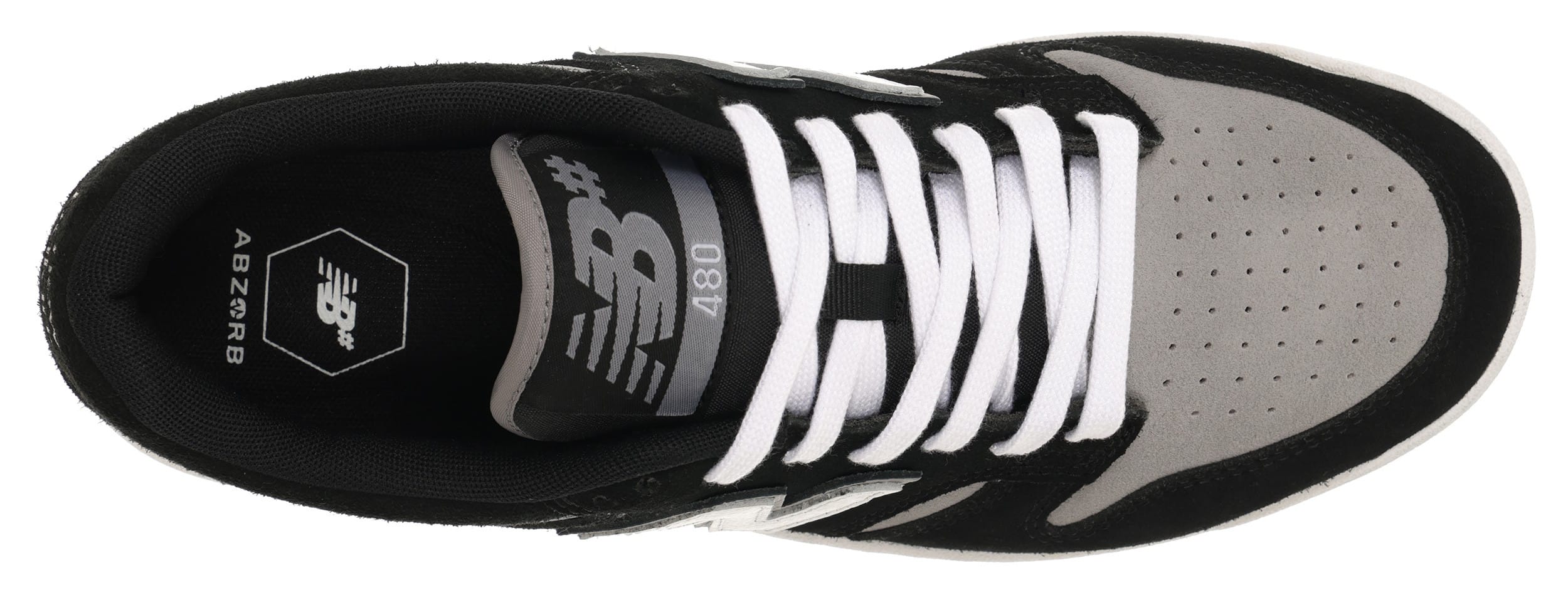 New Balance Numeric 480 Skate Shoes - black/grey | Tactics
