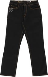 Volcom Skate Vitals Collin Provost Modown Jeans - black rinser