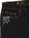 Volcom Skate Vitals Collin Provost Modown Jeans - black rinser - front detail