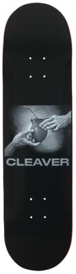 Cleaver Sharing 8.5 Skateboard Deck - black - view large