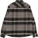 Brixton Bowery Heavyweight Flannel Shirt - black/beige - reverse