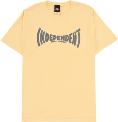 Independent Span T-Shirt - summer squash - view large
