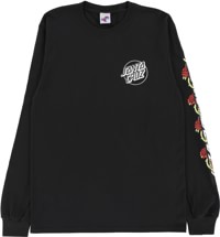 Santa Cruz Dressen Roses Vine Opus L/S T-Shirt - black