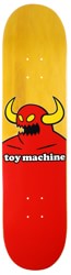 Toy Machine Monster 8.0 Skateboard Deck - yellow