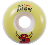 Toy Machine Sketchy Monster Skateboard Wheels - white/yellow (100a)