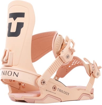 Union Women's Trilogy Snowboard Bindings 2024 - team pink - view large