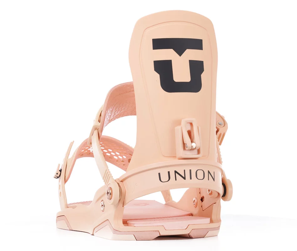 Union Women's Trilogy Snowboard Bindings 2024 - team pink