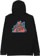 Santa Cruz Split Not A Dot Hoodie - black - reverse