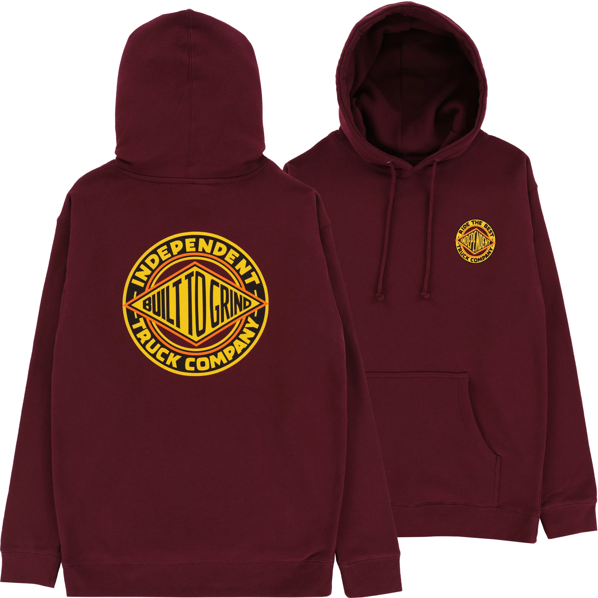Independent BTG Summit Hoodie - maroon | Tactics