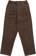 Tactics Buffet Pleated Corduroy Pants - chocolate