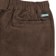 Tactics Buffet Pleated Corduroy Pants - chocolate - reverse detail