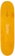 WKND Schmidt Guardian 8.75 Skateboard Deck - yellow - top