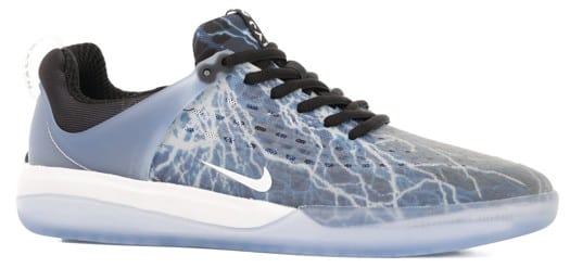 Nike SB SB Nyjah Free 3 Zoom Air Pro Skate Shoes - black/white-deep royal-white-dk powder blue-game royal - view large
